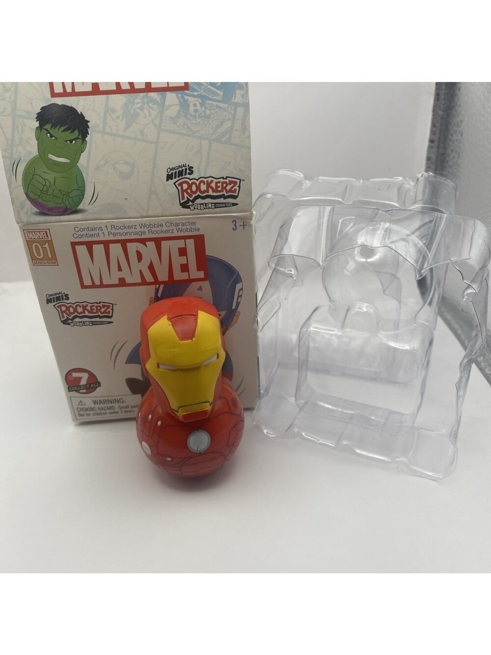 Marvel Series 1 Original Minis Rockerz Wobbling Character Blind New Opened Box